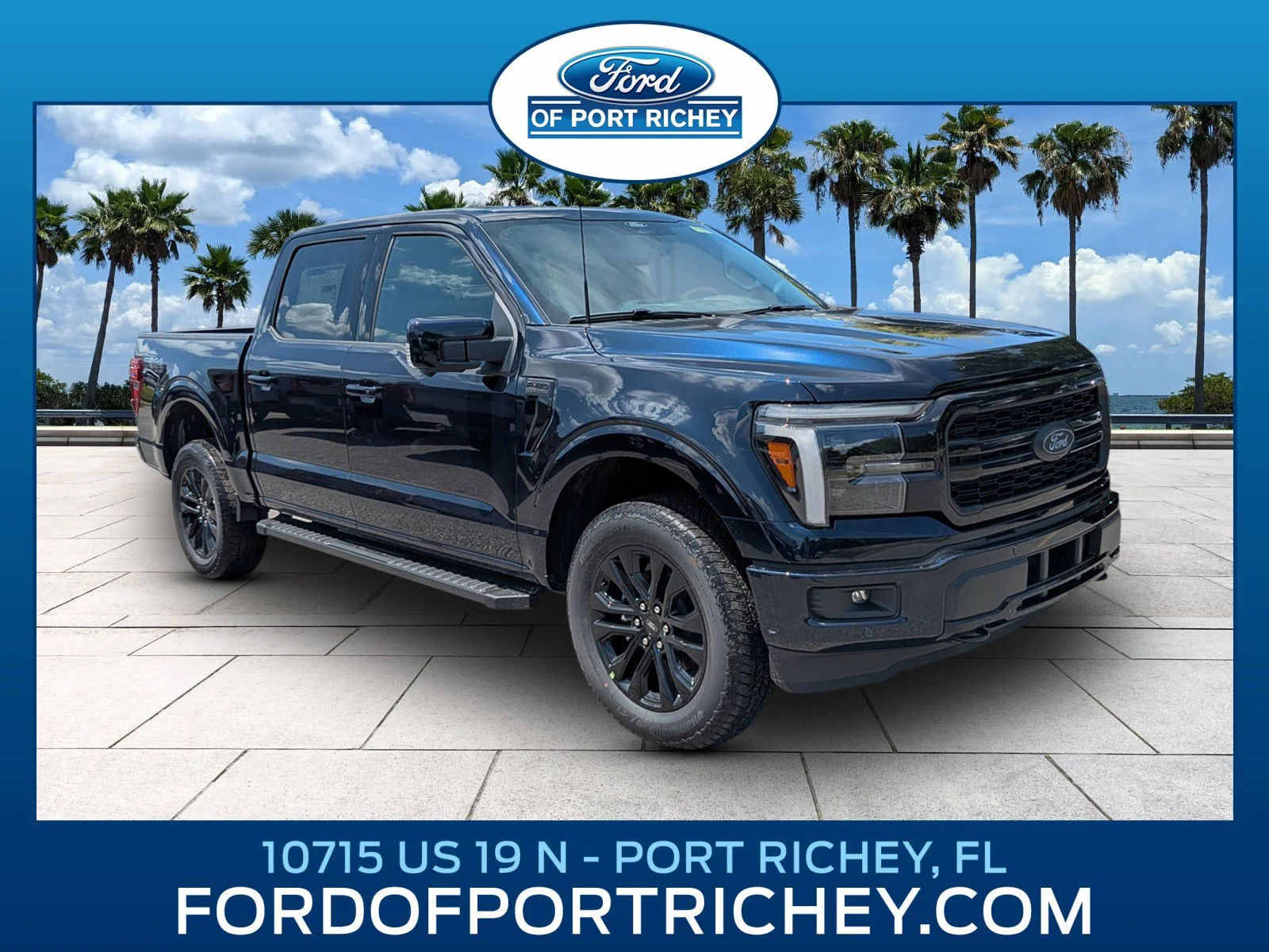 New 2026 Antimatter Blue Metallic Ford Lariat® image 1