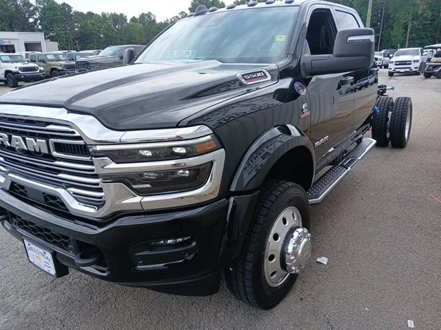 New 2026 Diamond Black Crystal Pearlcoat RAM Laramie image 9