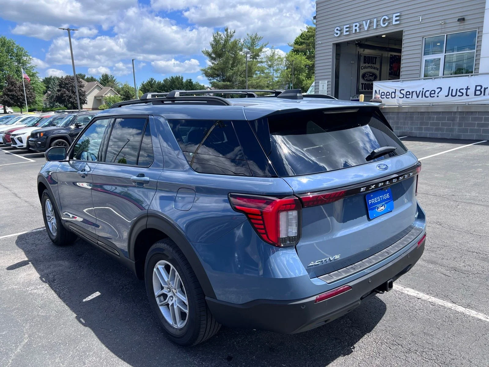 New 2026 Vapor Blue Metallic Ford Active image 5