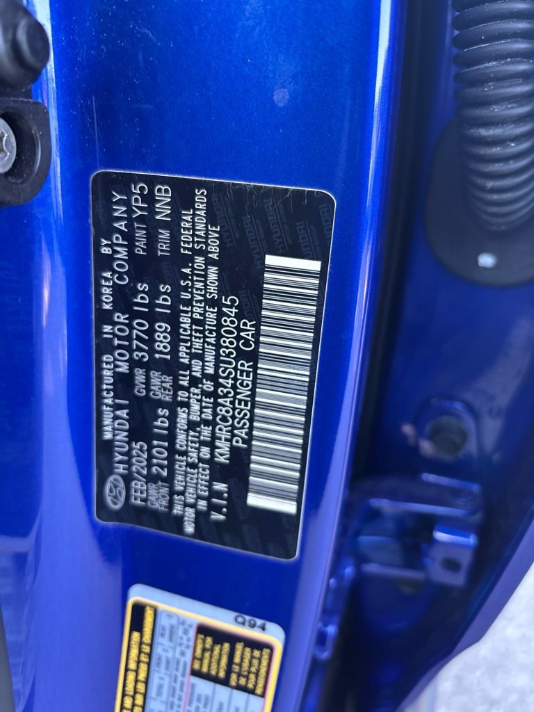 Used 2025 Blue Hyundai SEL image 44