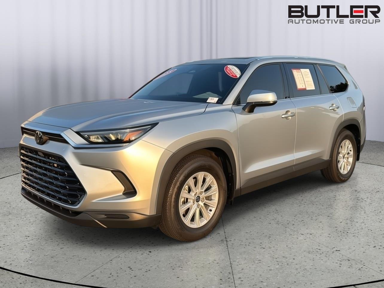 Certified Used 2025 Celestial Silver Metallic Toyota XLE image 1