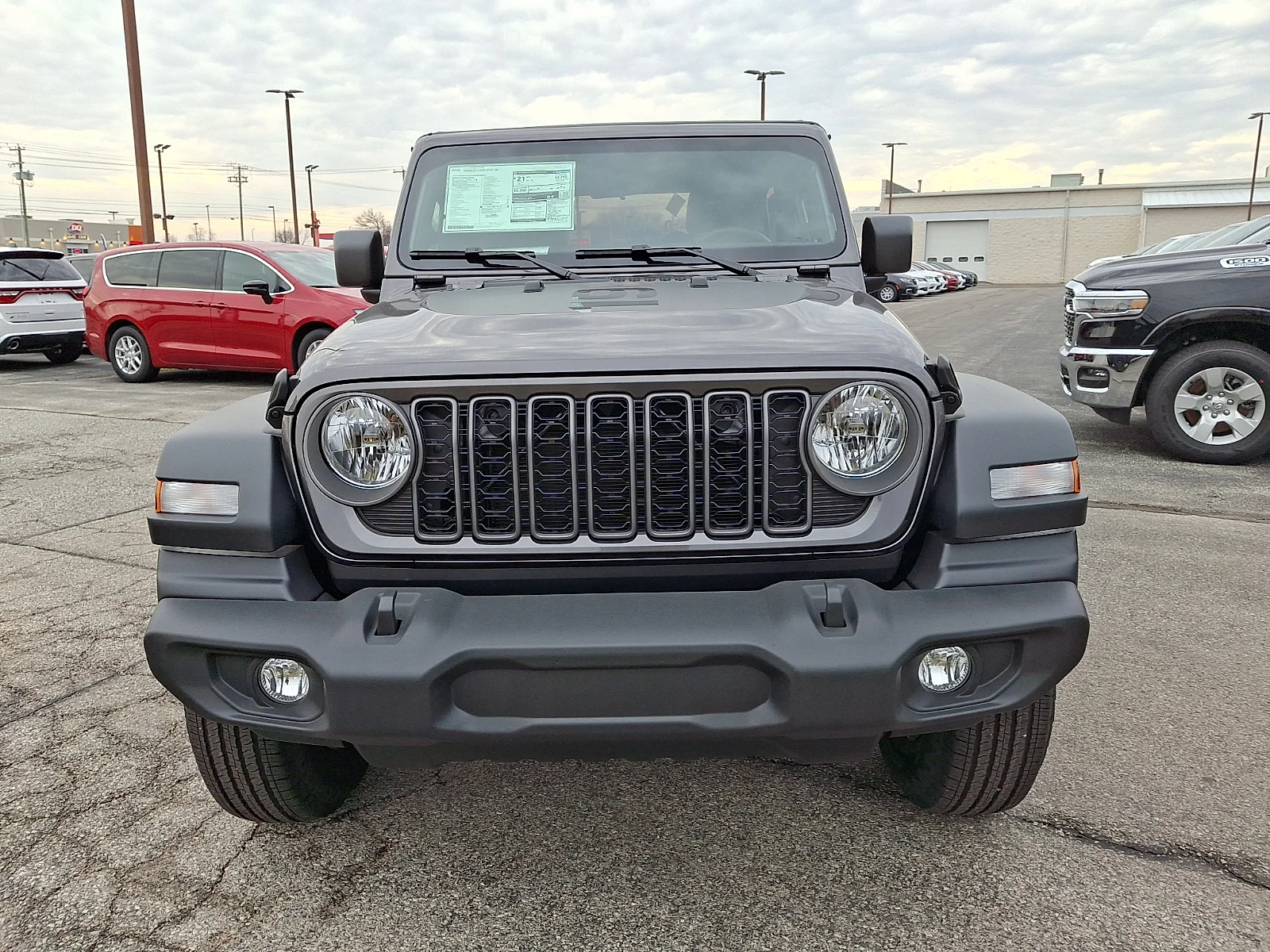 New 2026 Granite Crystal Metallic Clear-Coat Exterior Paint Jeep Sport image 3