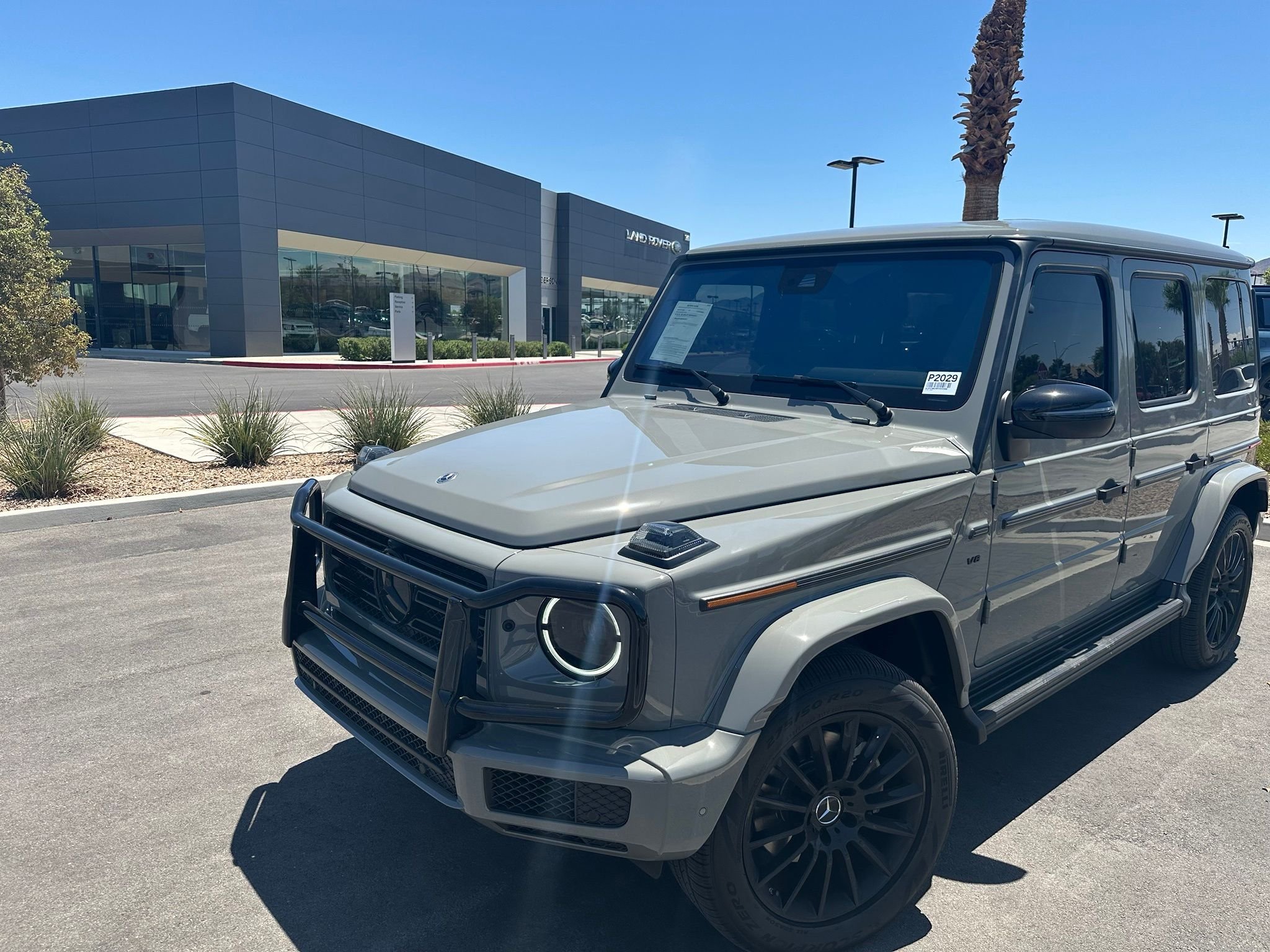 Used 2024 MANUFAKTUR Arabian Gray Mercedes-Benz G 550 image 1