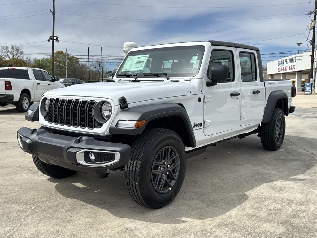 New 2026 Bright White Clear-Coat Exterior Paint Jeep Sport image 3