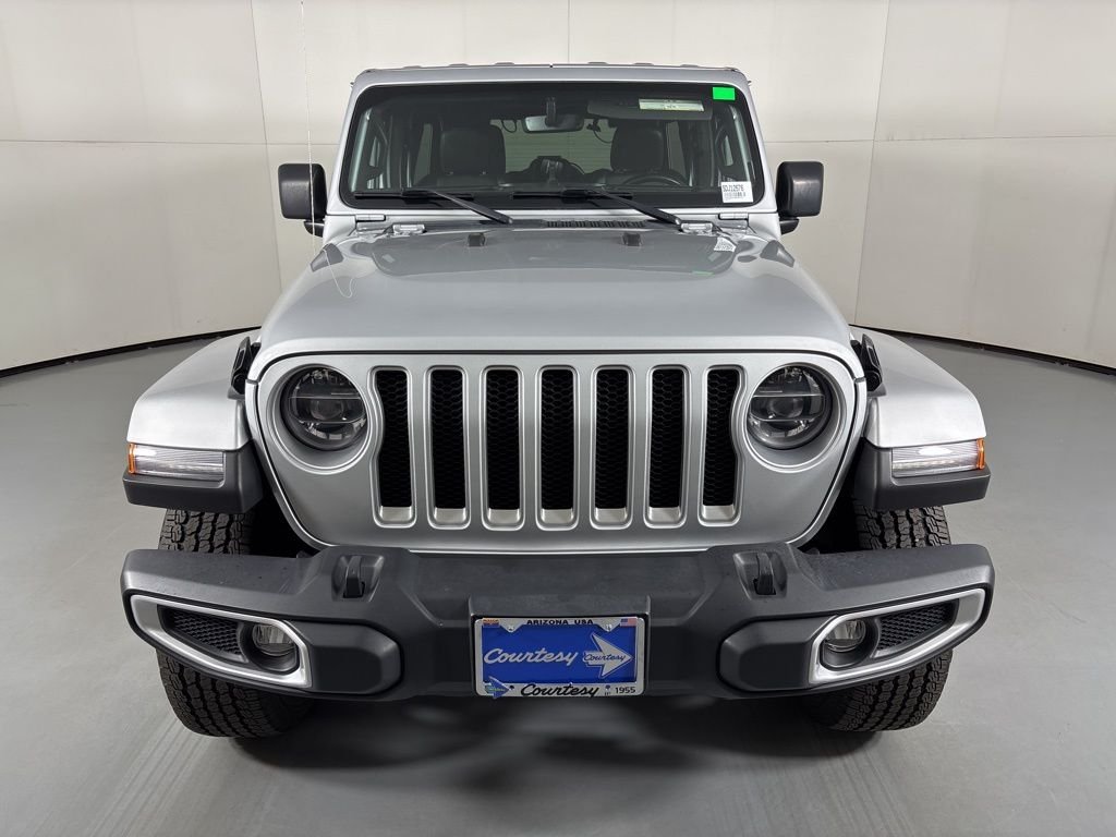 Used 2022 Silver Jeep Unlimited Sahara image 3