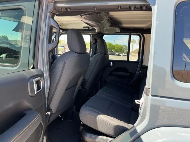 Certified Used 2025 Gray Jeep Sahara 4xe image 11