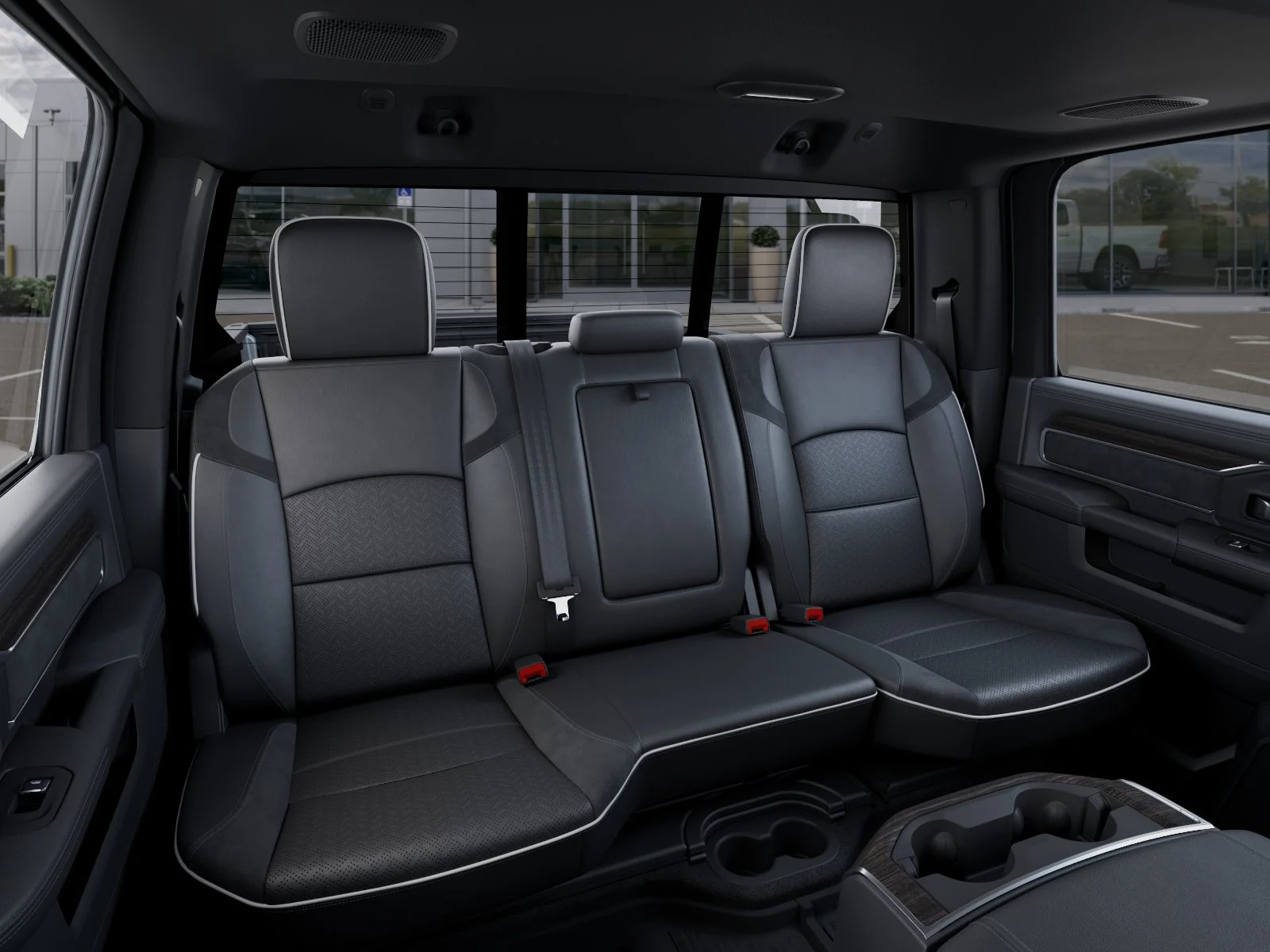 New 2026 Bright White Clear-Coat Exterior Paint RAM Laramie image 42