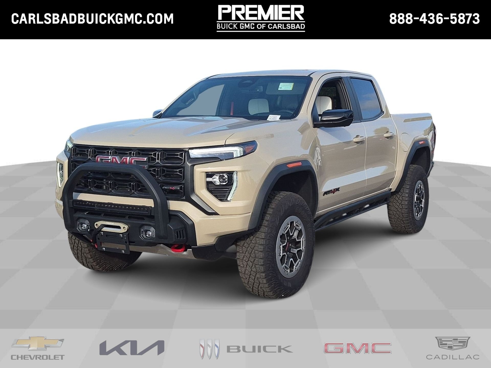 New 2023 Desert Sand Metallic GMC AT4X image 1