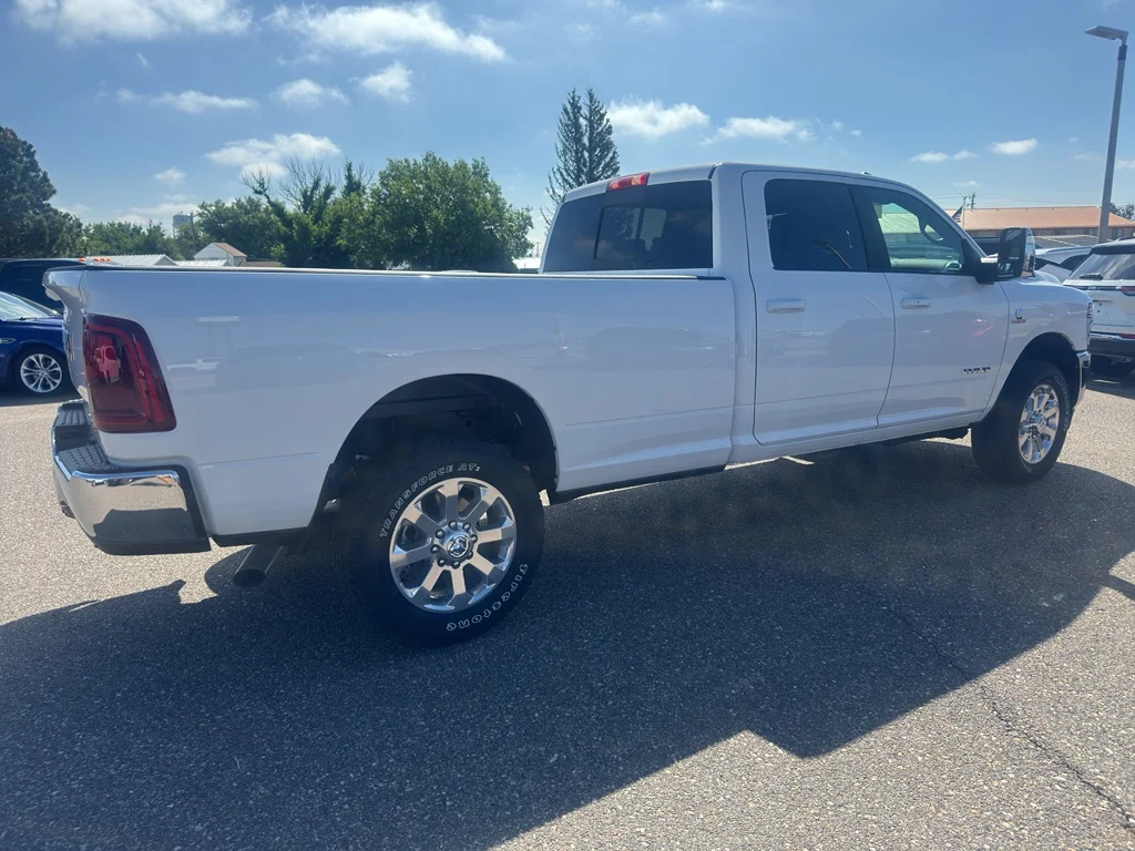 New 2026 Bright White Clear-Coat Exterior Paint RAM Laramie image 5