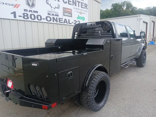 New 2026 Ceramic Gray Clear-Coat Exterior Paint RAM Laramie image 3