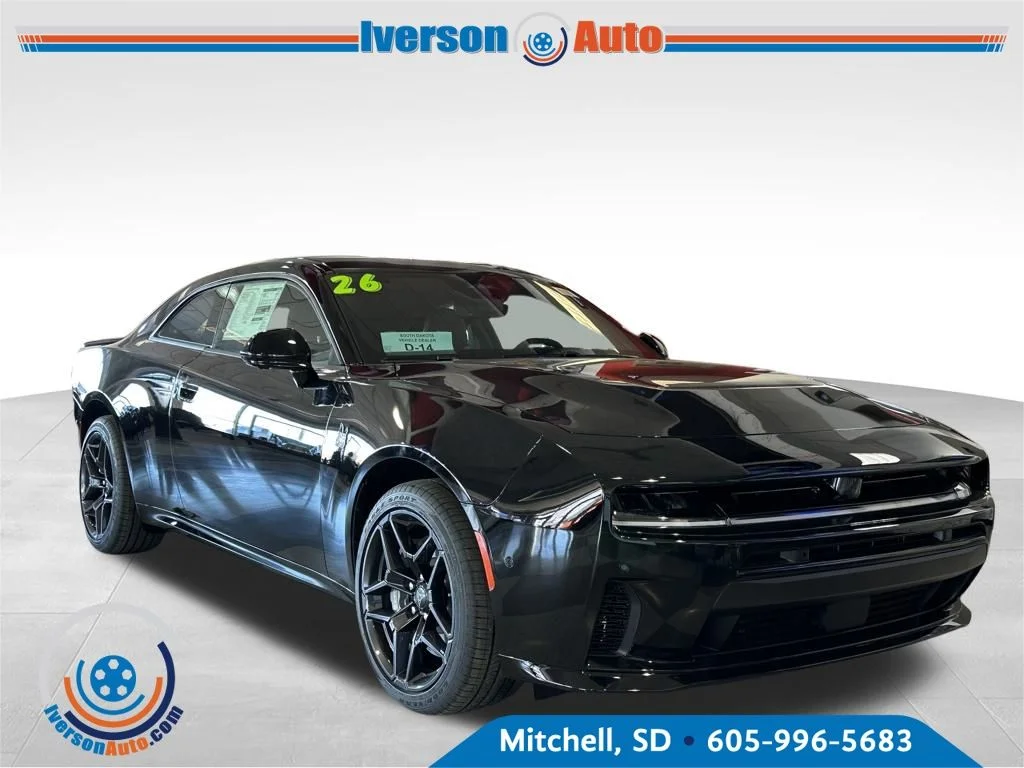 New 2026 Diamond Black Crystal Pearlcoat Dodge Scat Pack Plus image 1