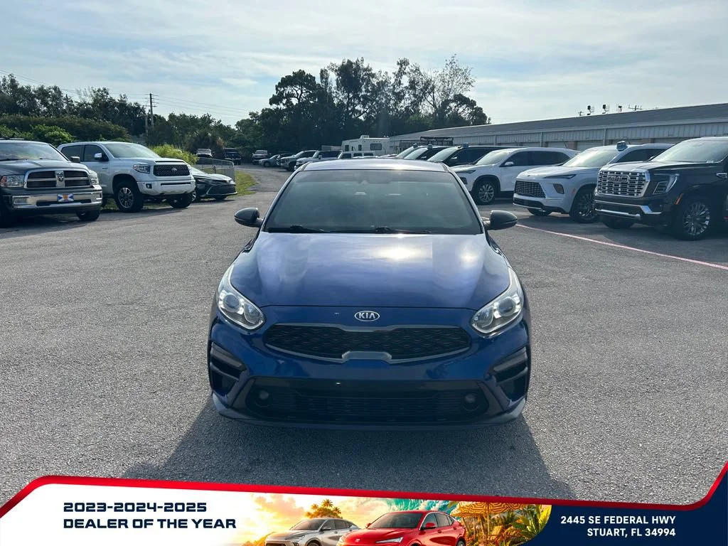 Used 2021 Kia Forte GT-Line with VIN 3KPF34AD7ME356808 for sale in Titusville, FL