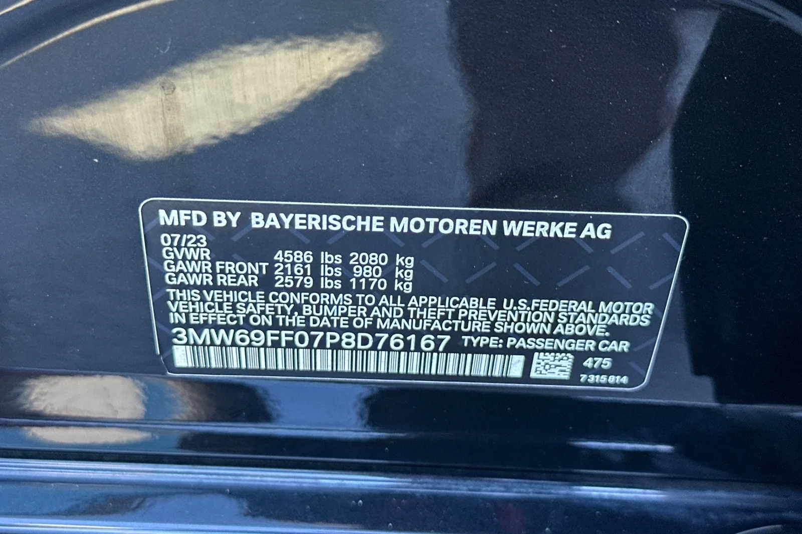 Used 2023 Black Sapphire Metallic BMW 330i image 27