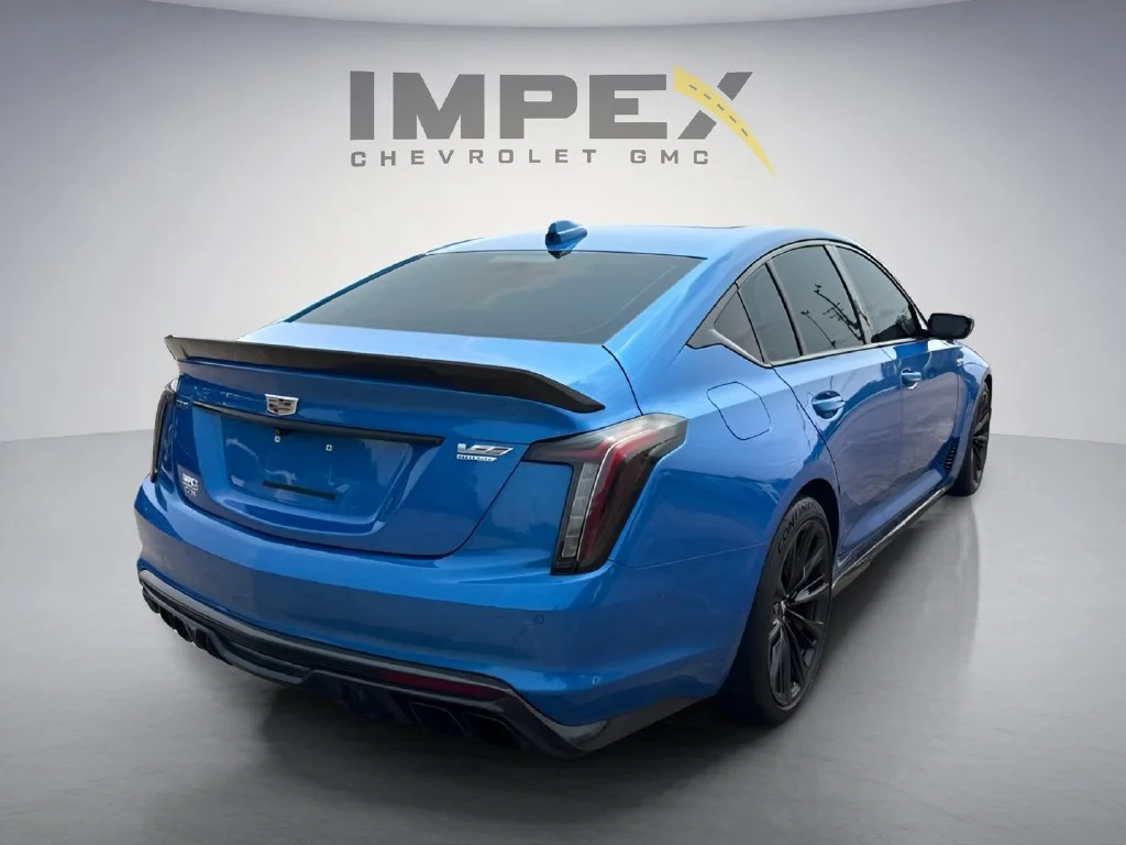 Used 2024 Coastal Blue Metallic Cadillac V-Series Blackwing image 5