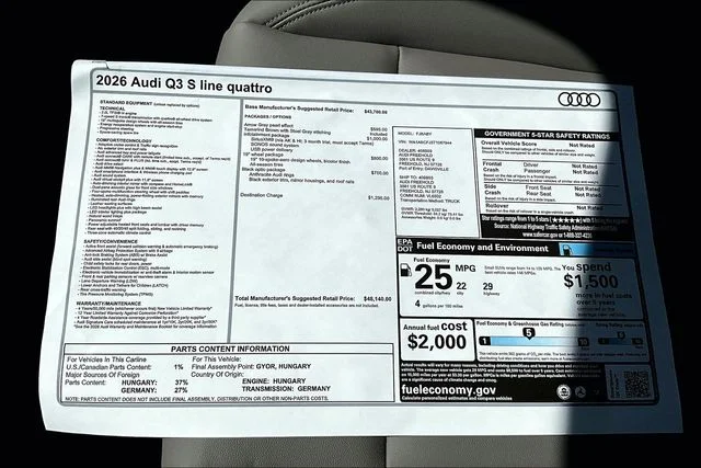 New 2026 Gray Audi S line image 14