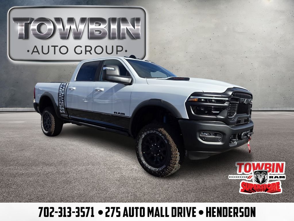 New 2026 Bright White Clear-Coat Exterior Paint RAM Power Wagon image 2