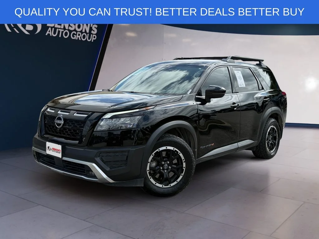 Certified Used 2024 Black Nissan Rock Creek image 1
