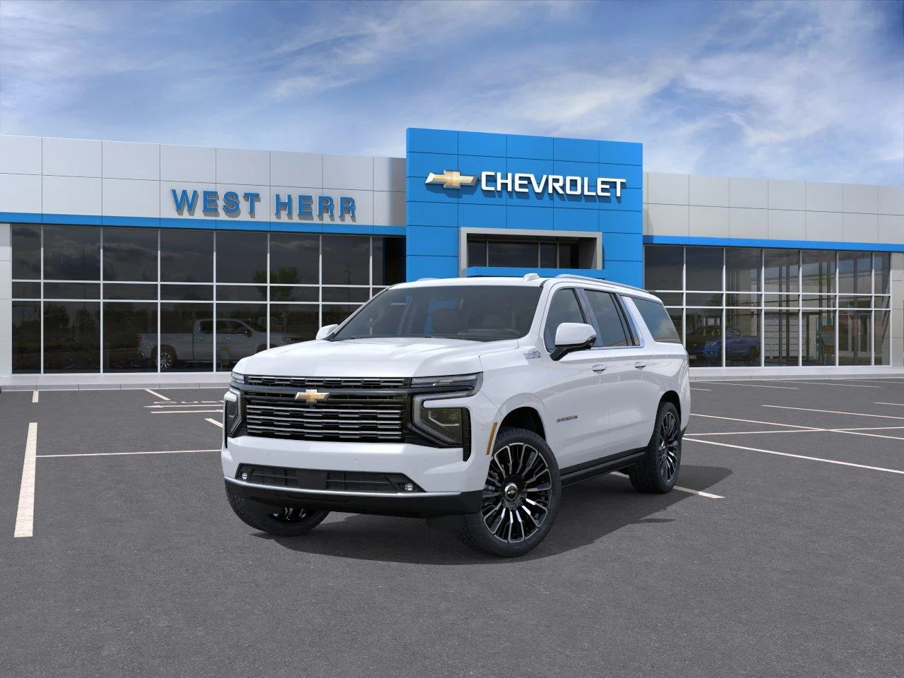 New 2026 Polar White Tricoat Chevrolet High Country image 8