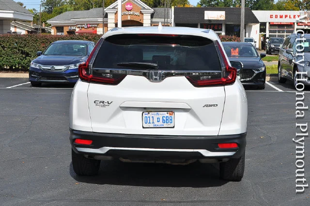 Used 2022 Platinum White Pearl Honda EX-L image 4