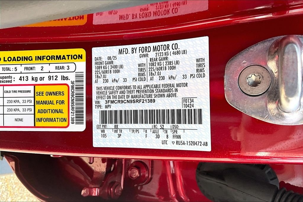 New 2025 Ford Bronco Sport Outer Banks 4D Sport Utility