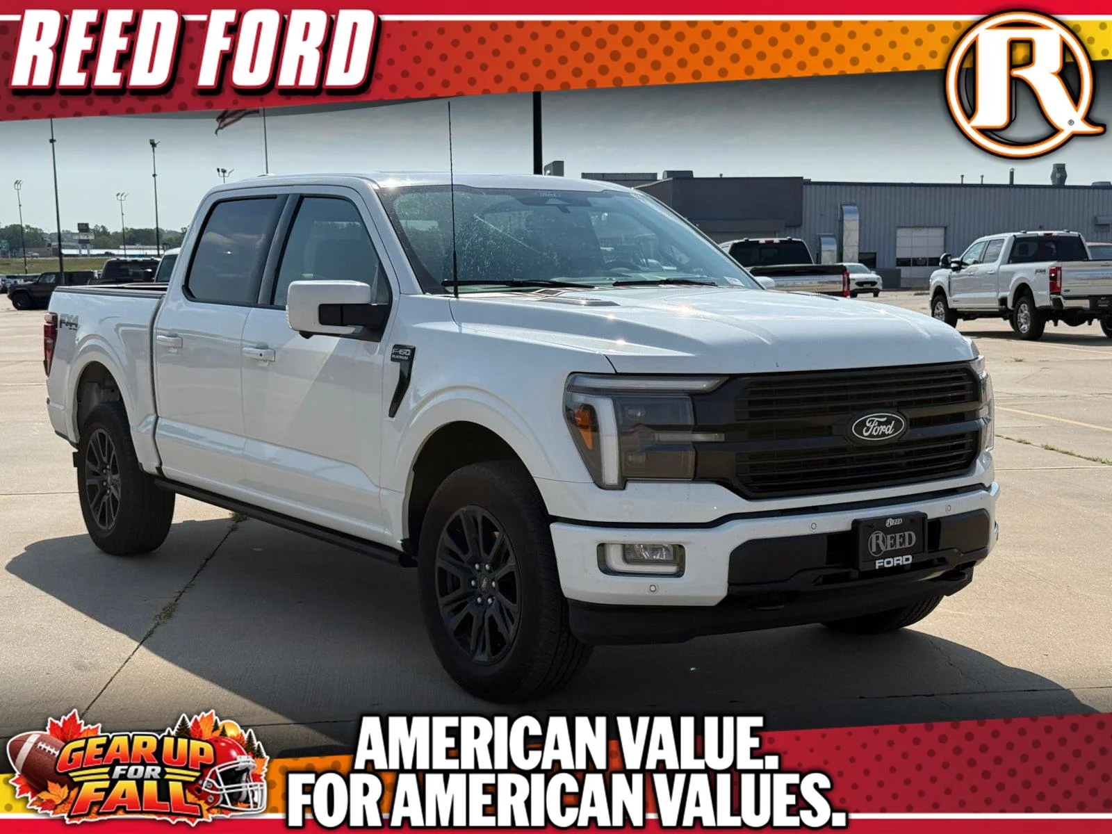 Used 2025 Star White Ford Platinum image 1