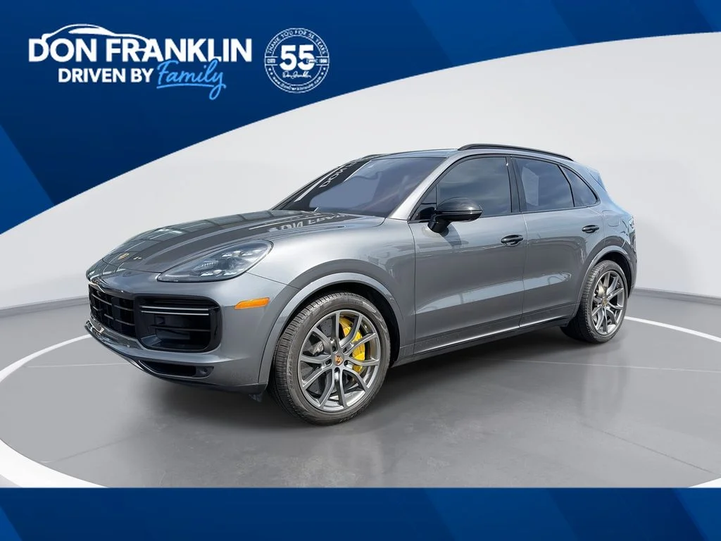 Used 2021 Gray Porsche Turbo S image 1