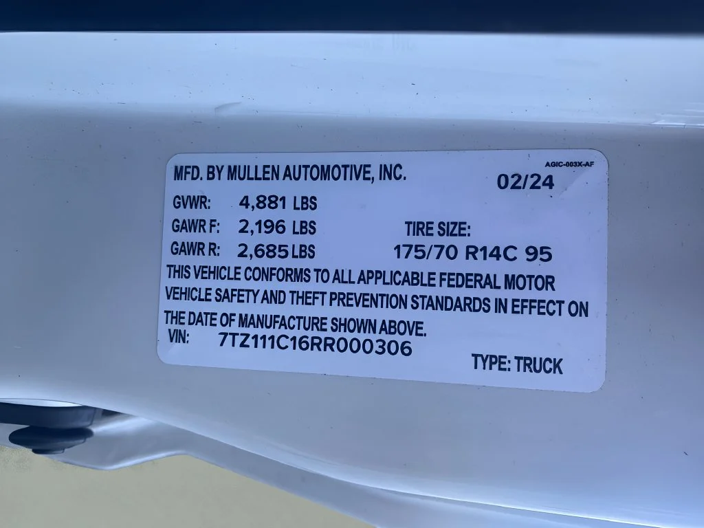 Used 2024  MULLEN  image 48