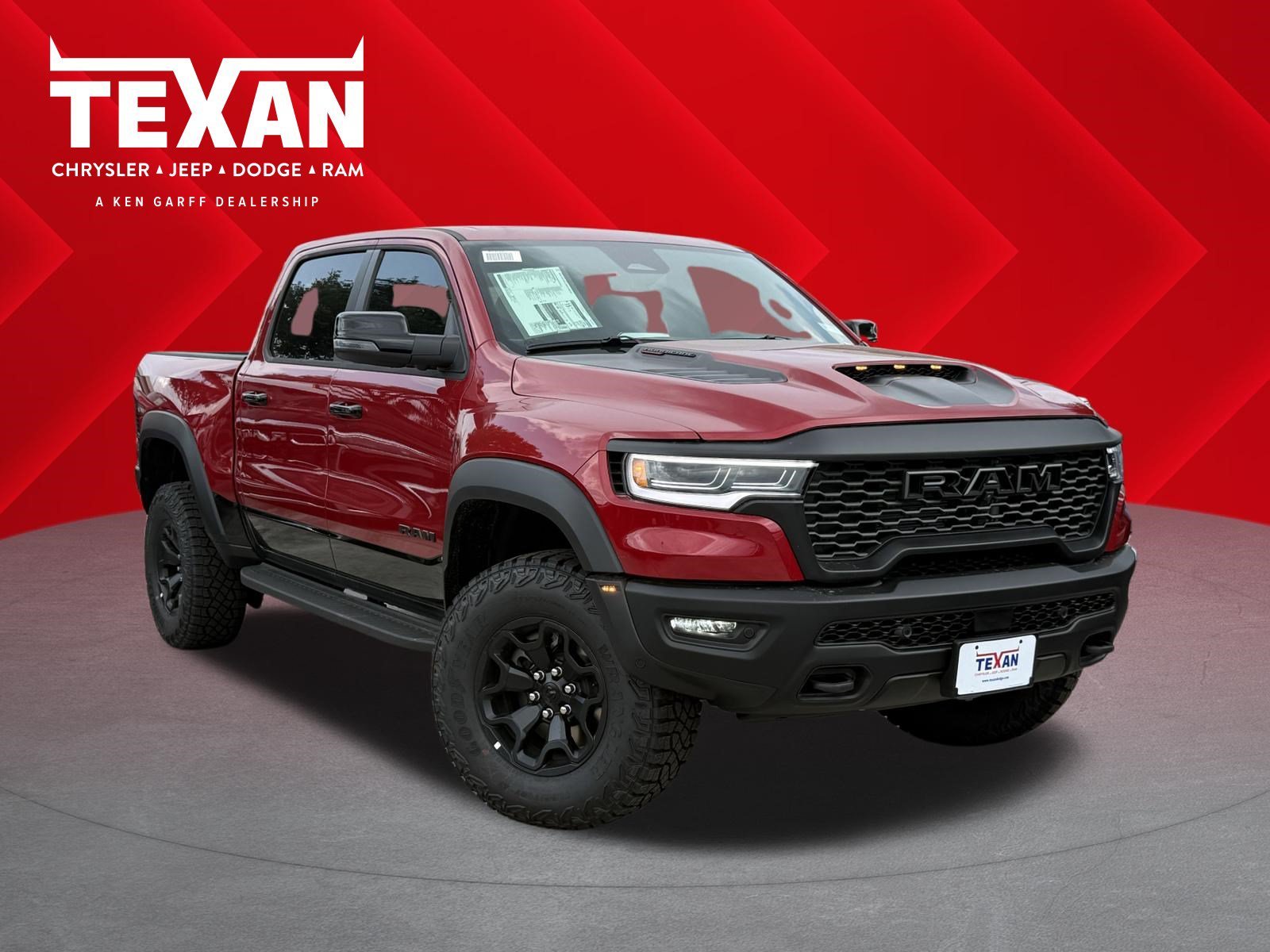 New 2026 Molten Red Pearl-Coat Exterior Paint RAM RHO image 1