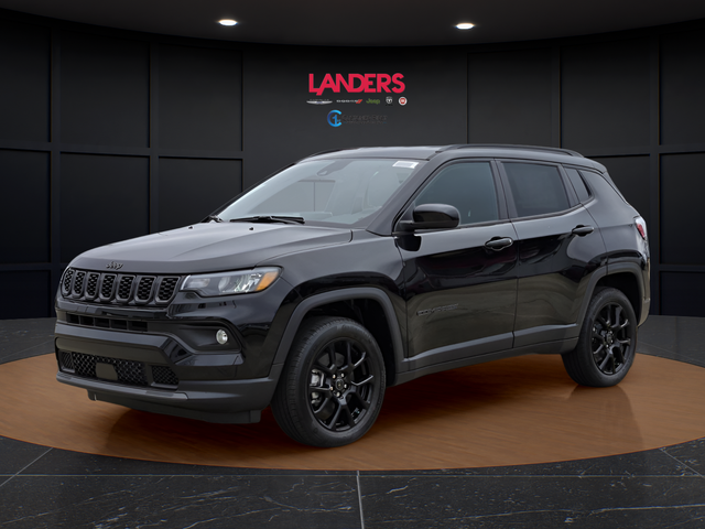 New 2026 Diamond Black Crystal Pearlcoat Jeep Latitude image 1