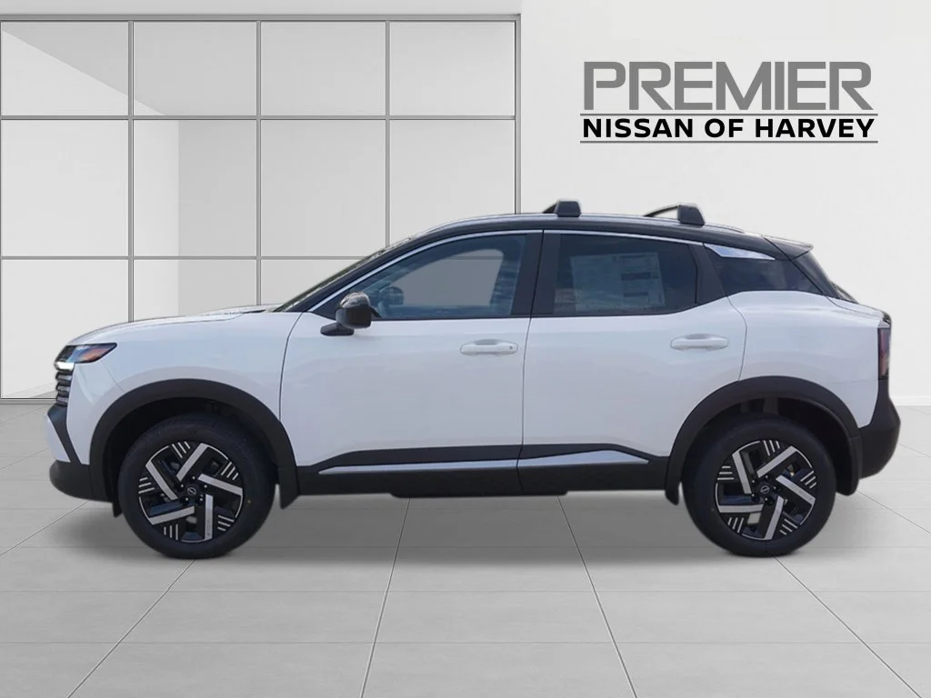New 2027 Aspen White TriCoat / Super Black Two-tone Nissan SV image 2