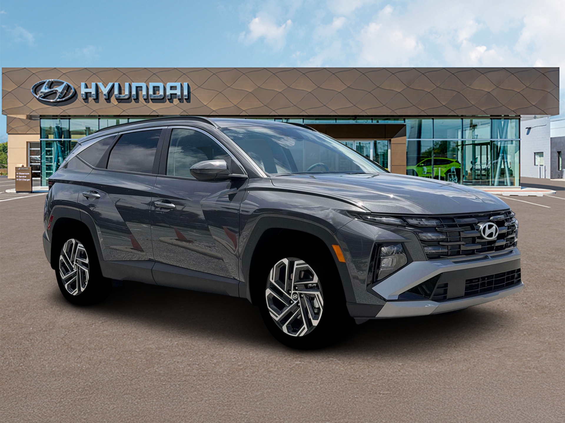 New 2026 Gray Hyundai SEL Plus AWD image 9