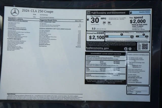 Used 2026  Mercedes-Benz CLA 250 image 30