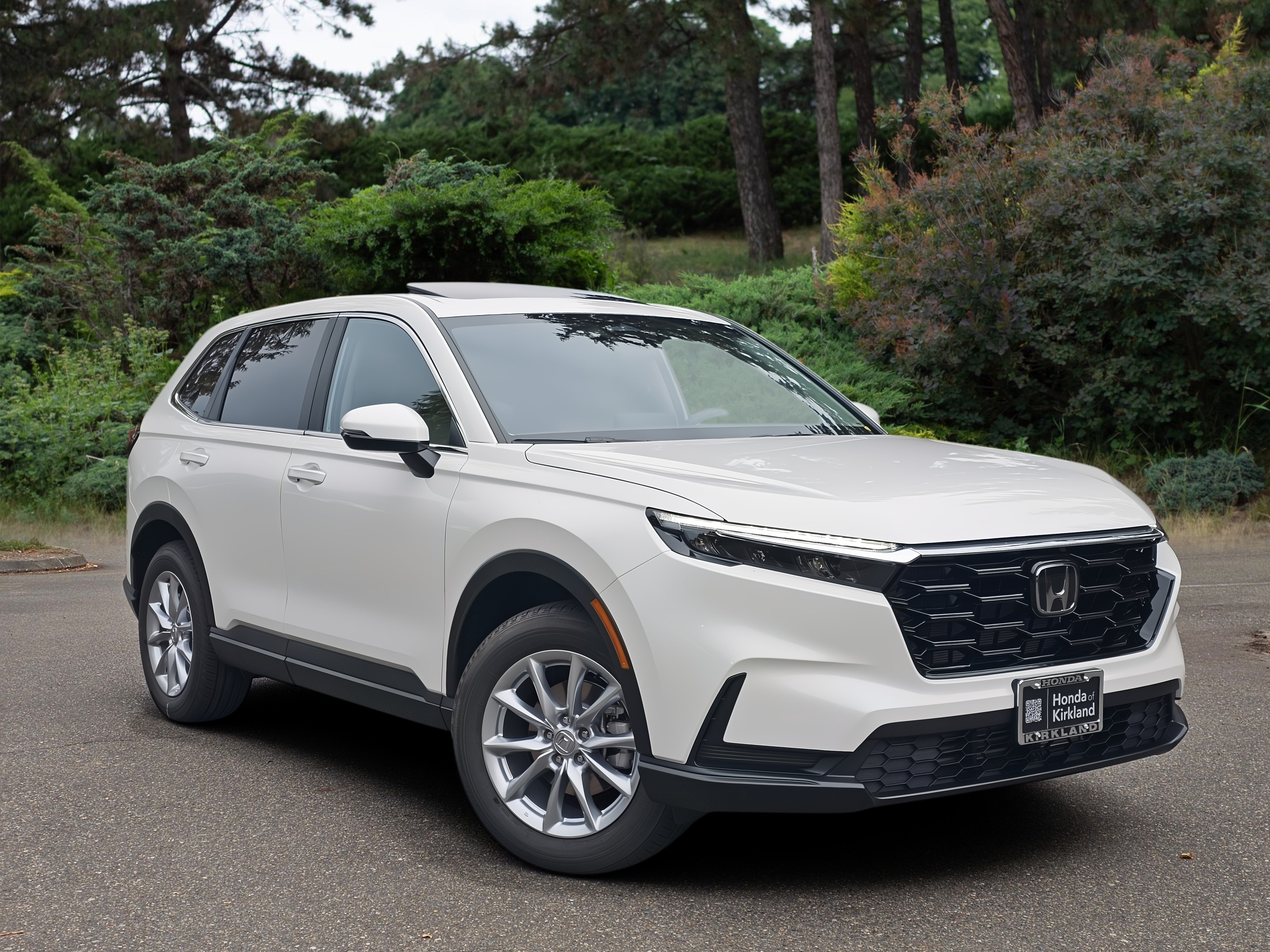 New 2026 Platinum White Pearl Honda EX image 1