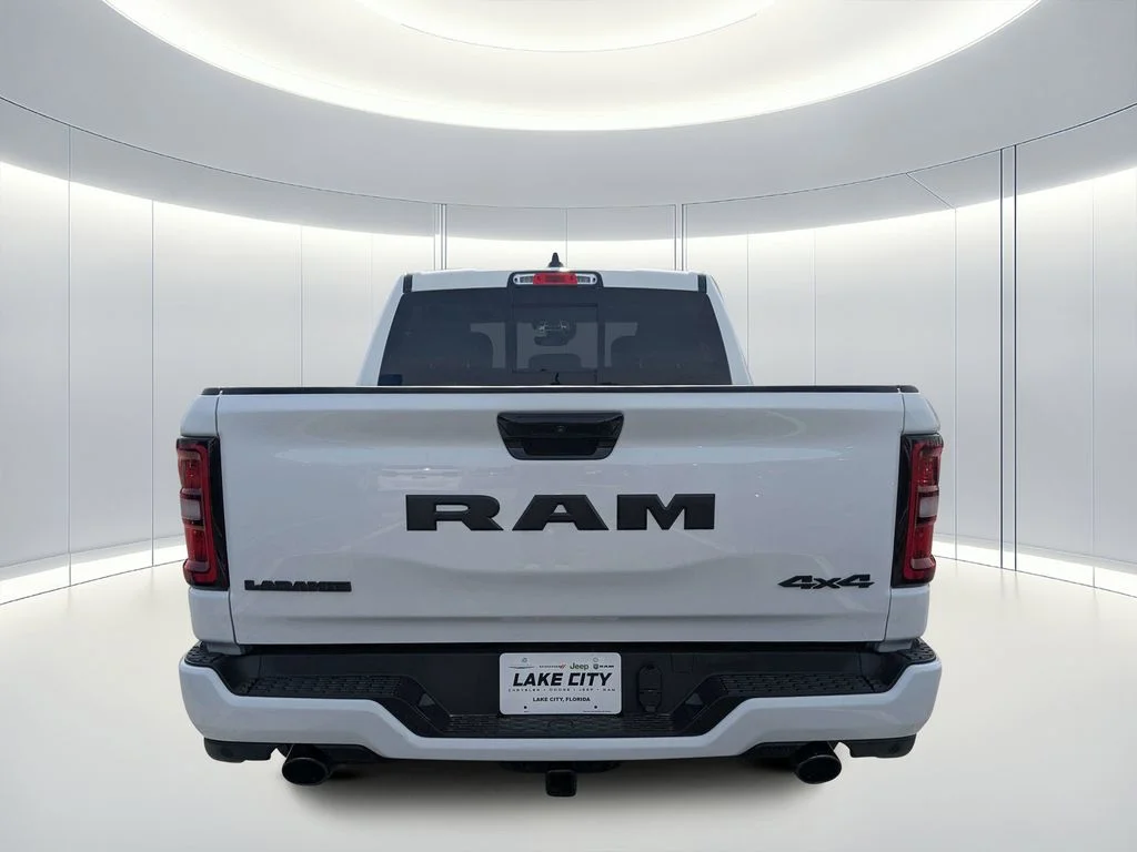 New 2026 Bright White Clear-Coat Exterior Paint RAM Laramie image 5