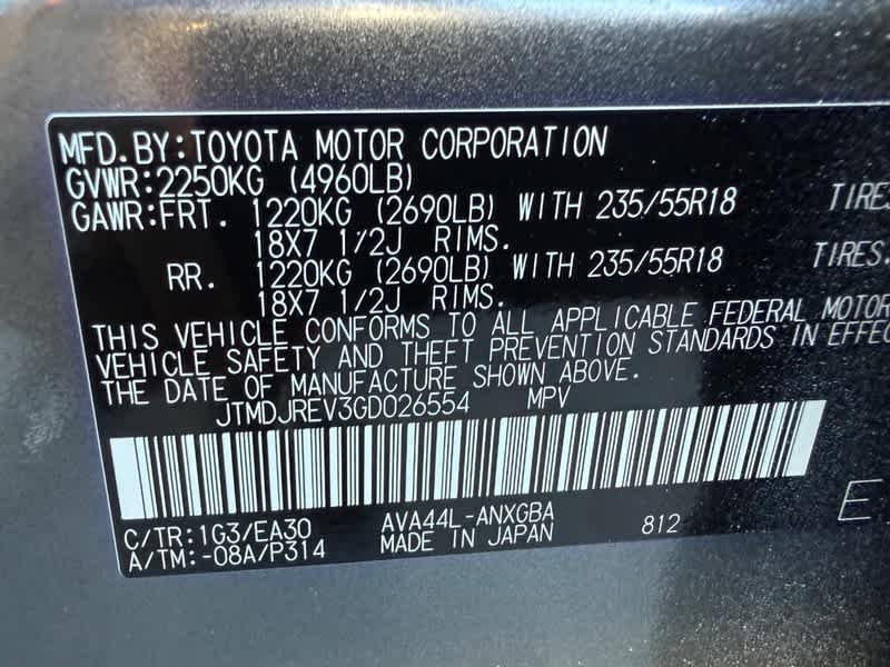 Used 2016 Magnetic Gray Metallic Toyota Limited image 28