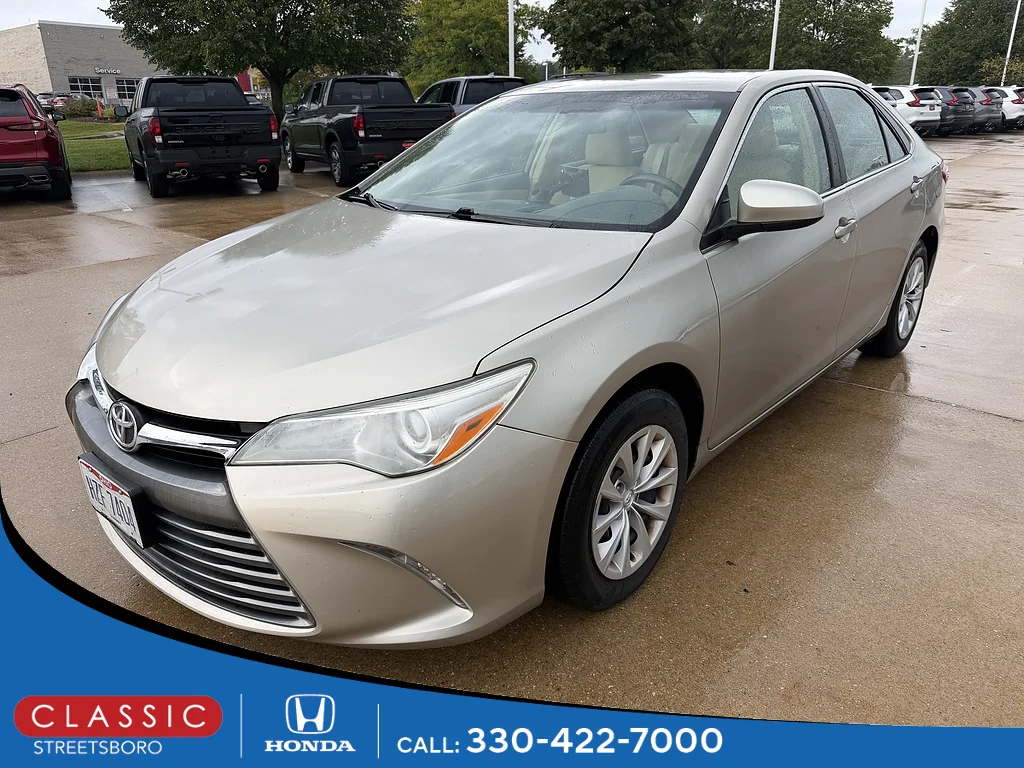Used 2015 Creme Brulee Mica Toyota LE image 1