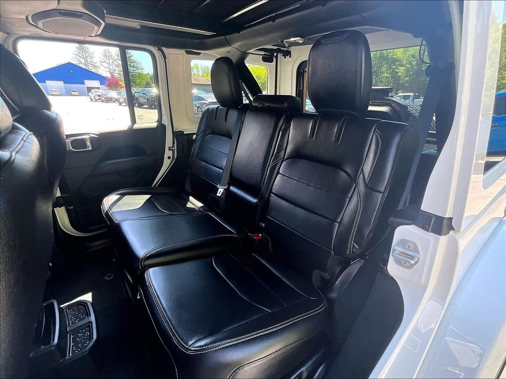 Used 2023 Bright White Clearcoat Jeep Sahara 4xe image 15