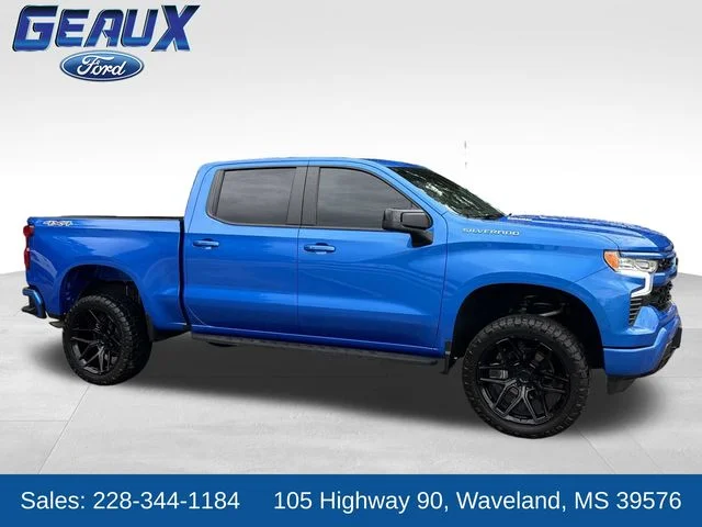 Certified Used 2025 Blue Chevrolet RST image 1