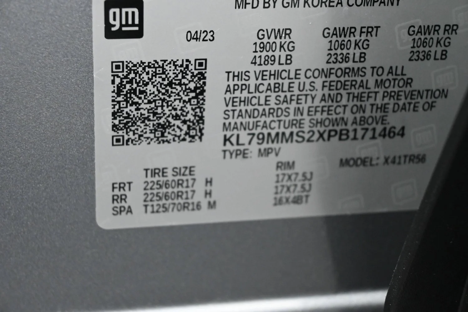 Used 2023 STERLING GRAY METALLIC Chevrolet LS image 23