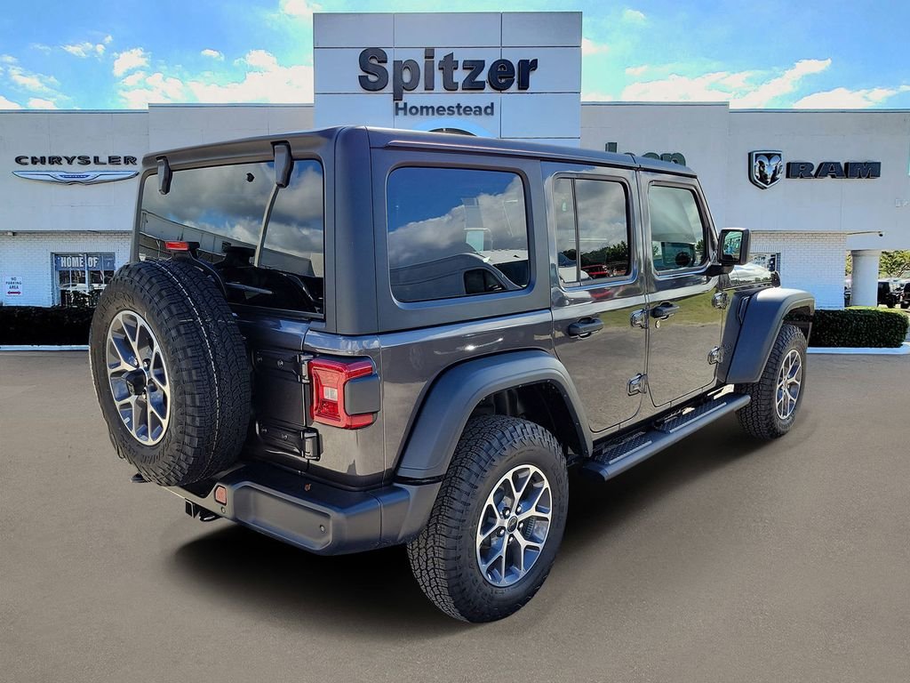 New 2025 Granite Crystal Metallic Clear-Coat Exterior Paint Jeep Sport S image 2