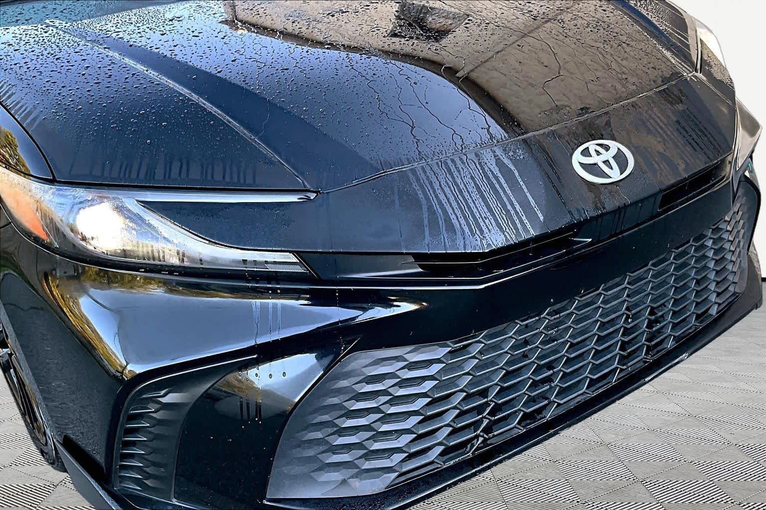 Used 2025 Midnight Black Metallic Toyota SE image 30