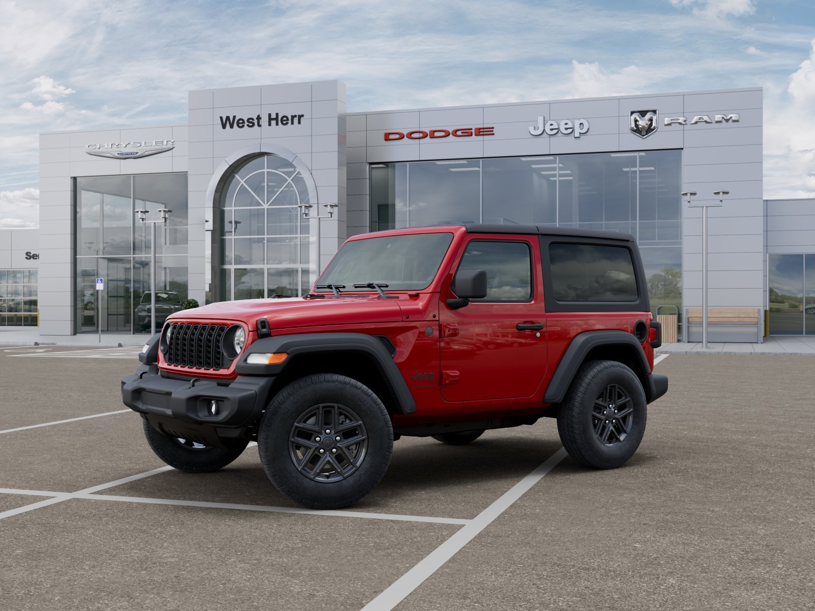 New 2026 Firecracker Red Clearcoat Jeep Sport S image 14