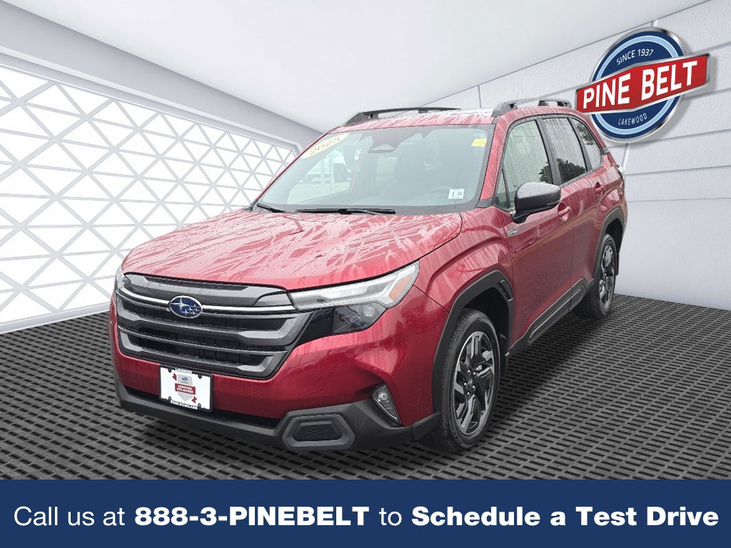 Used 2025 Crimson Red Pearl Subaru Limited image 1
