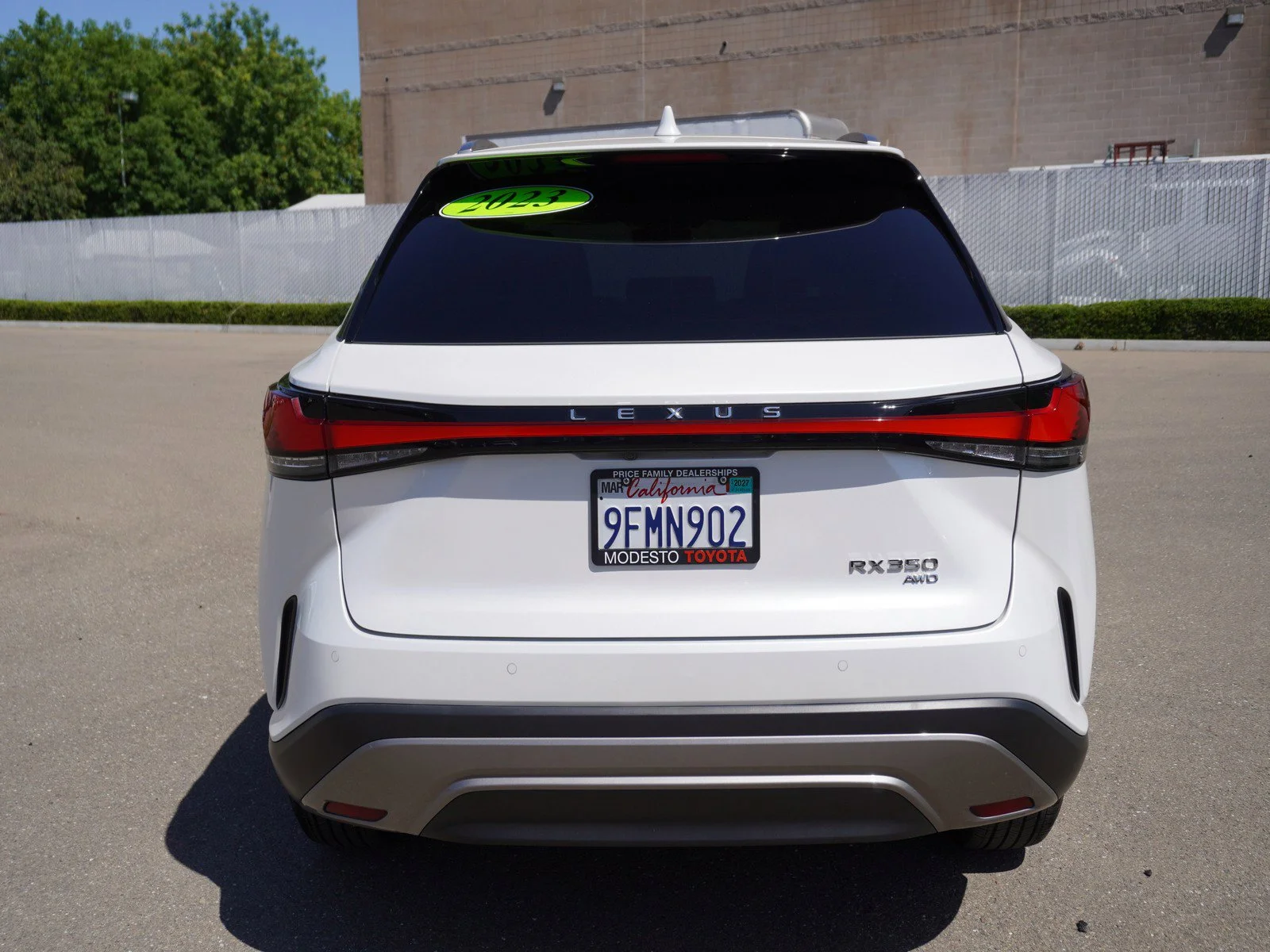 Used 2023 White Pearl Lexus RX 350 Luxury image 9
