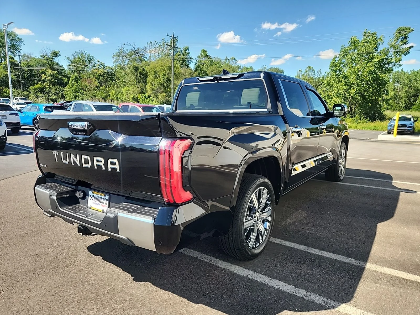 Used 2022 Black Toyota Capstone image 6