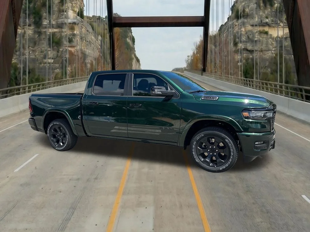 New 2026 Serrano-Green Metallic Exterior Paint RAM Big Horn/Lone Star image 12