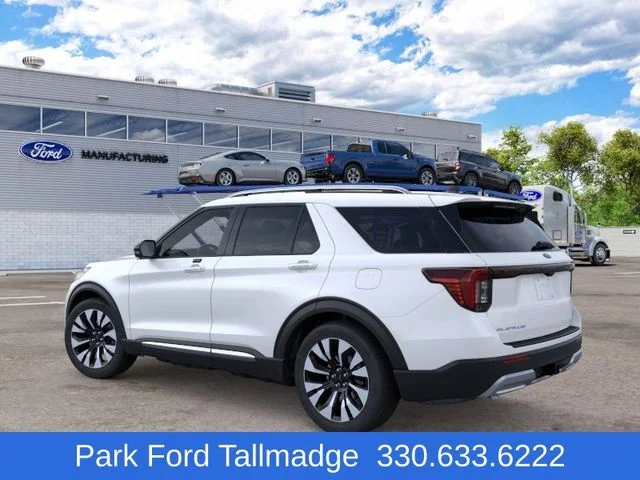 New 2026 Star White Metallic Tri-Coat Ford Platinum image 4