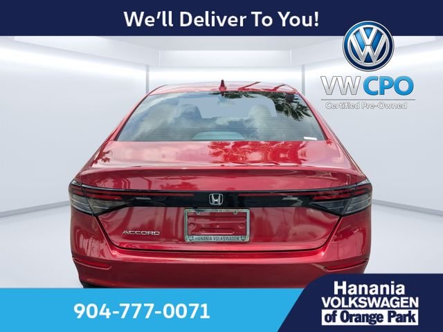 Certified Used 2023 Red Honda EX image 4