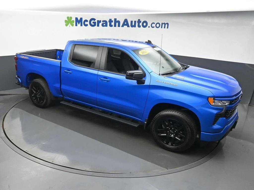 Certified Used 2025 Blue Chevrolet RST image 3