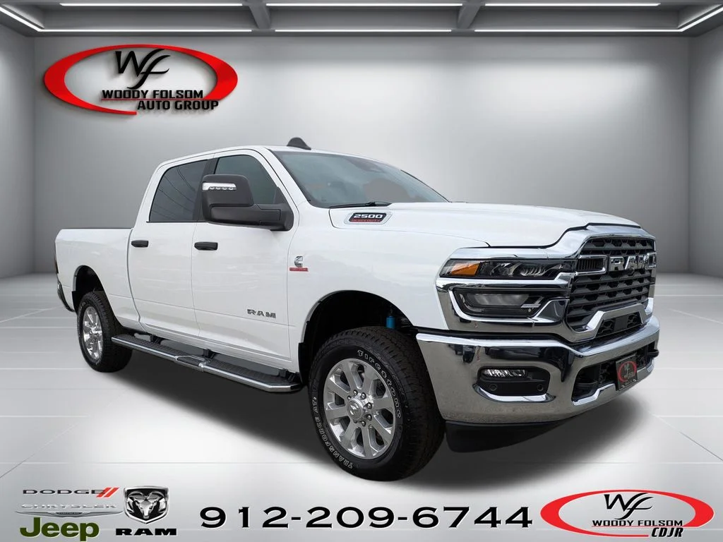 New 2026 Bright White Clear-Coat Exterior Paint RAM Big Horn image 1